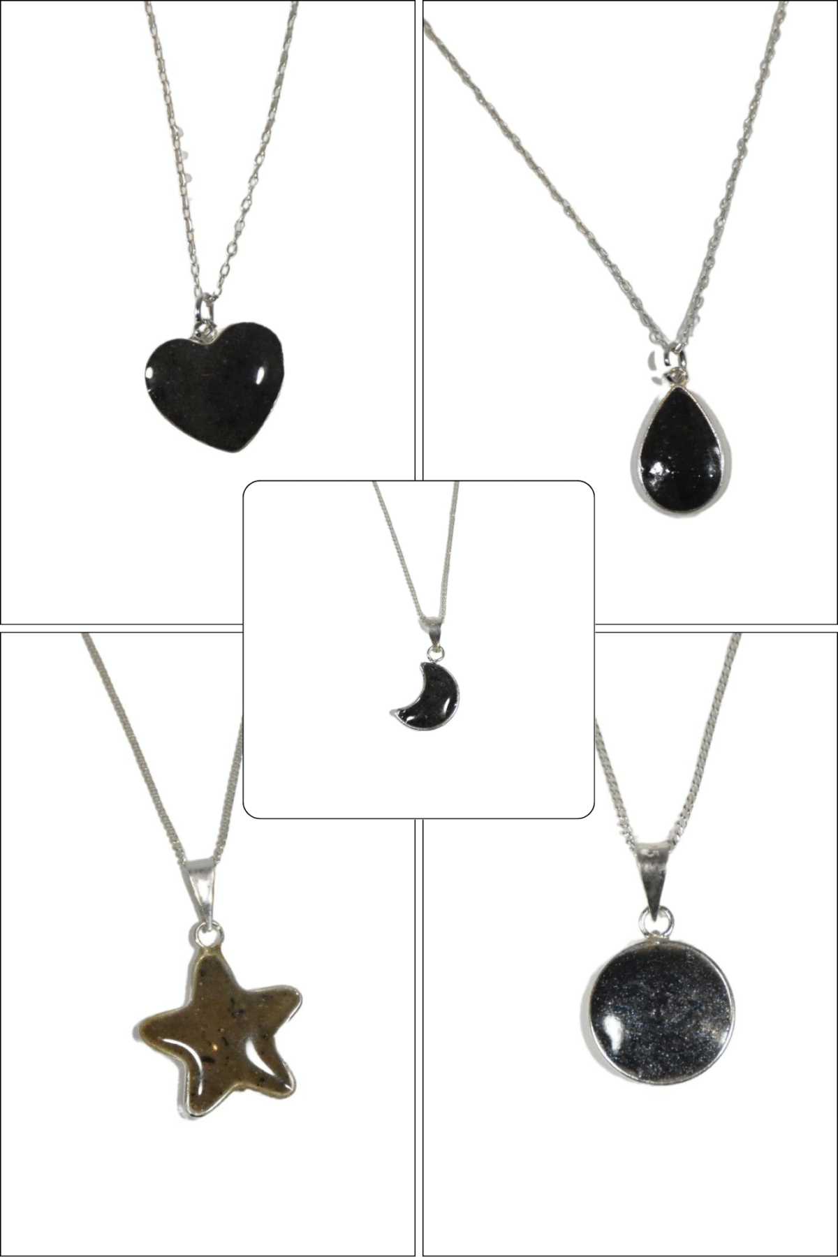 Colgante Ceniza Personalizado en Plata de Ley - Imagen 2