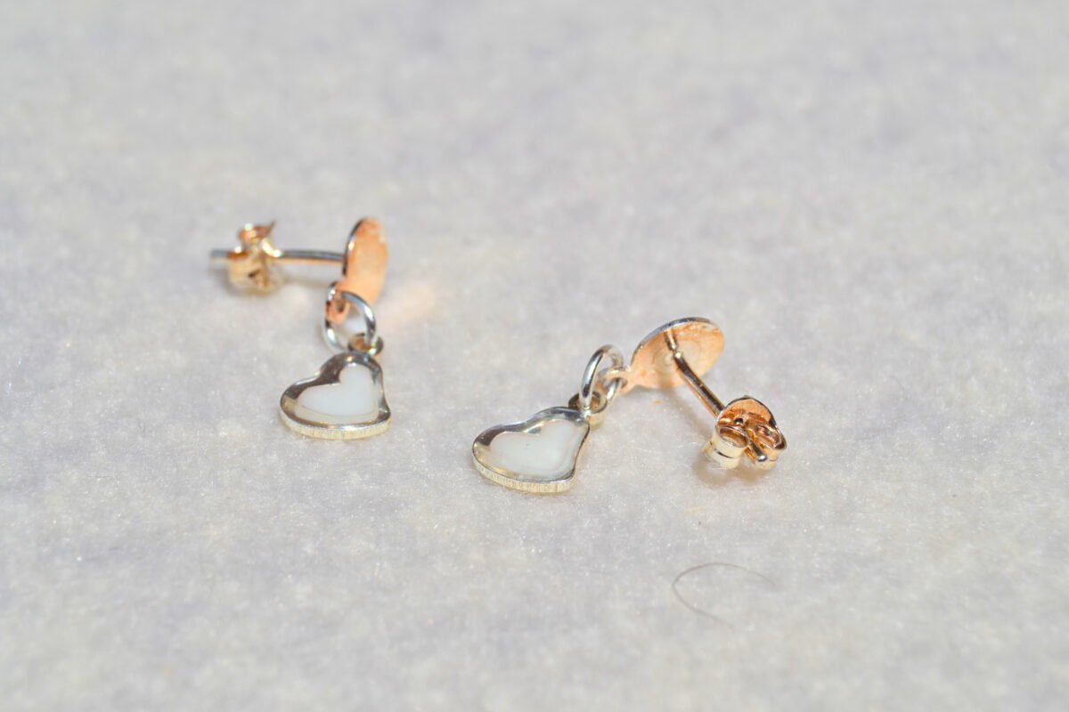 Pendientes de Leche Materna Personalizados en Plata de Ley - Imagen 4