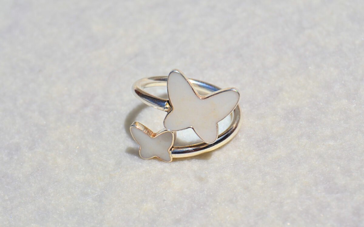 Anillo de Leche Materna Personalizado en Plata de Ley