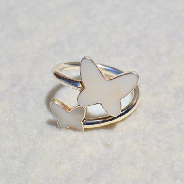 Anillo de Leche Materna Personalizado en Plata de Ley