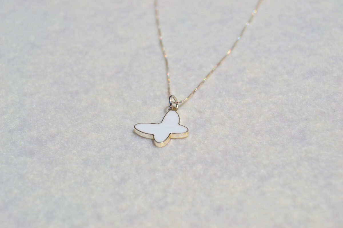 Colgante Maternal Personalizado de Plata de Ley (Modelo Biselado)