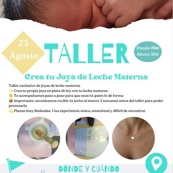 2do Taller  Crea tu Joya de Leche Materna