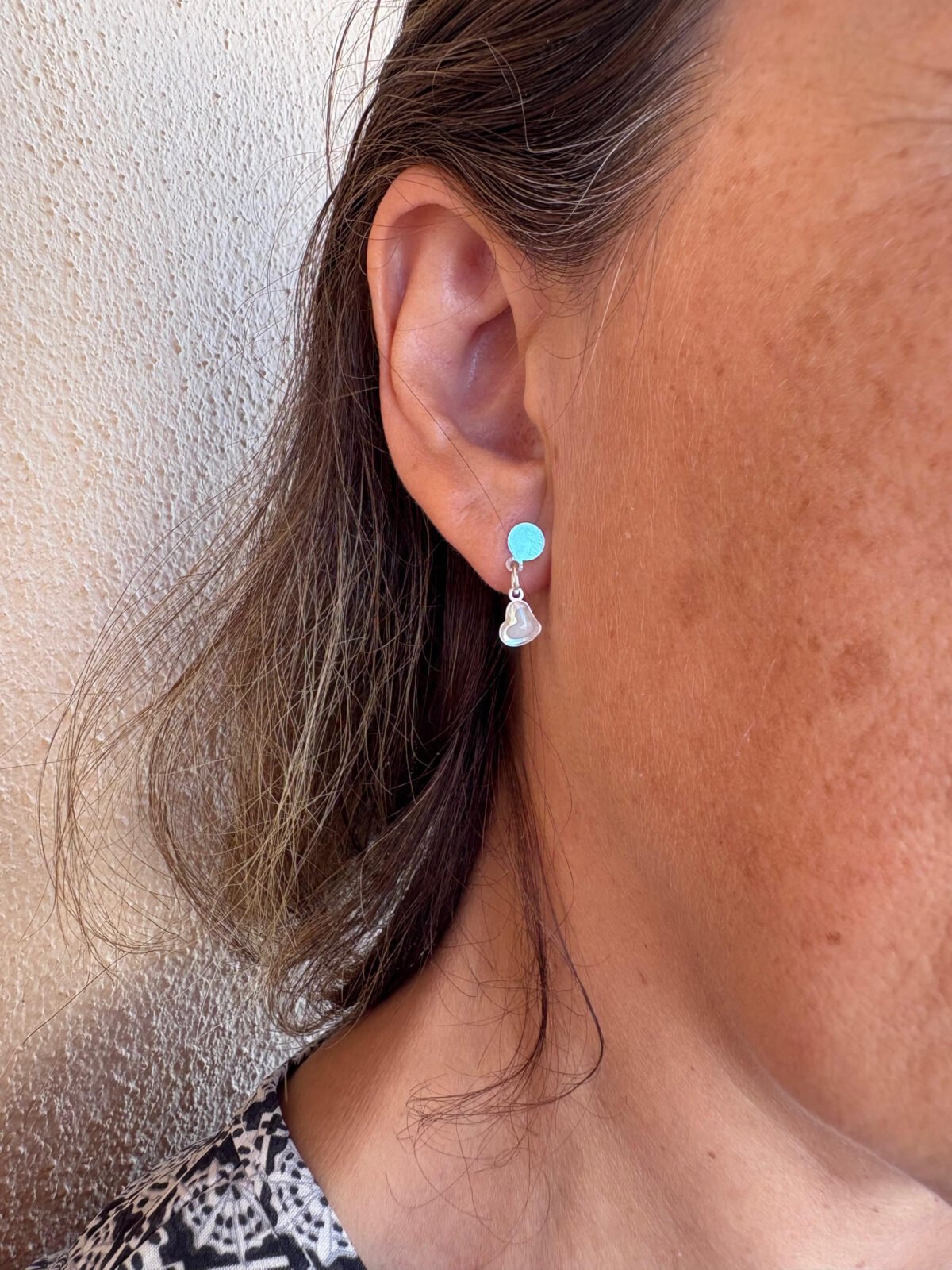 Pendientes de Leche Materna Corazón - Imagen 2