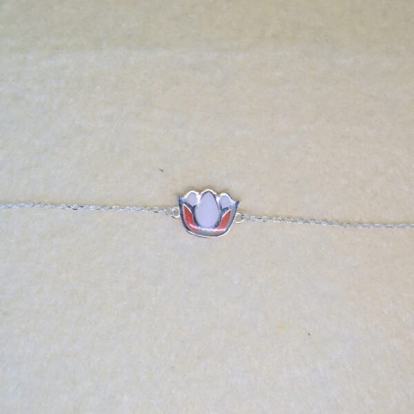 Pulsera de Leche Materna Flor de Loto