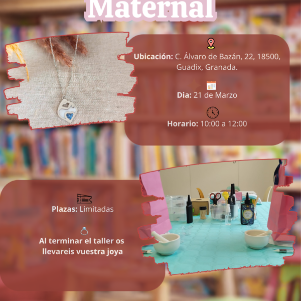 taller de joyería maternal en un espacio creativo y acogedor para madres