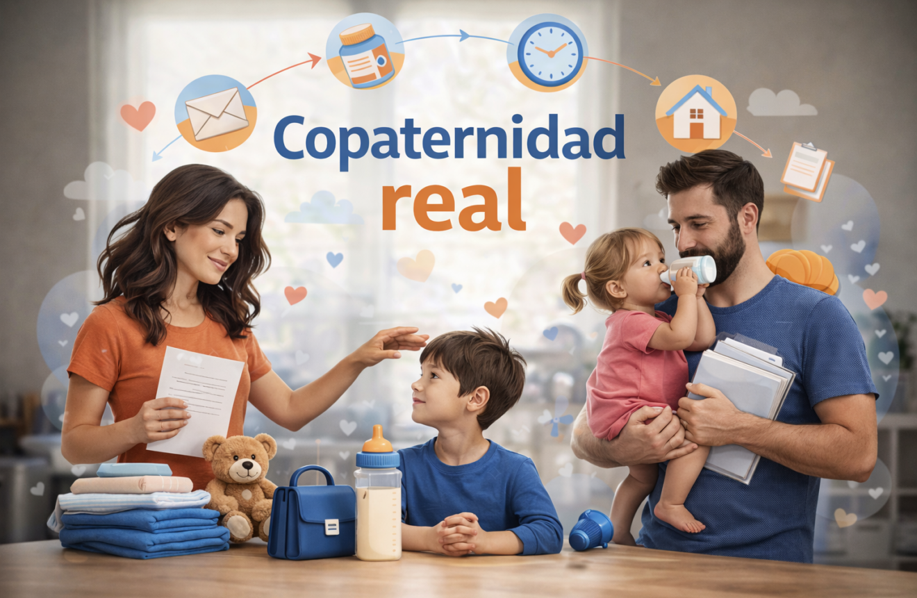 Copaternidad real: cuando implicarse no siempre es fácil