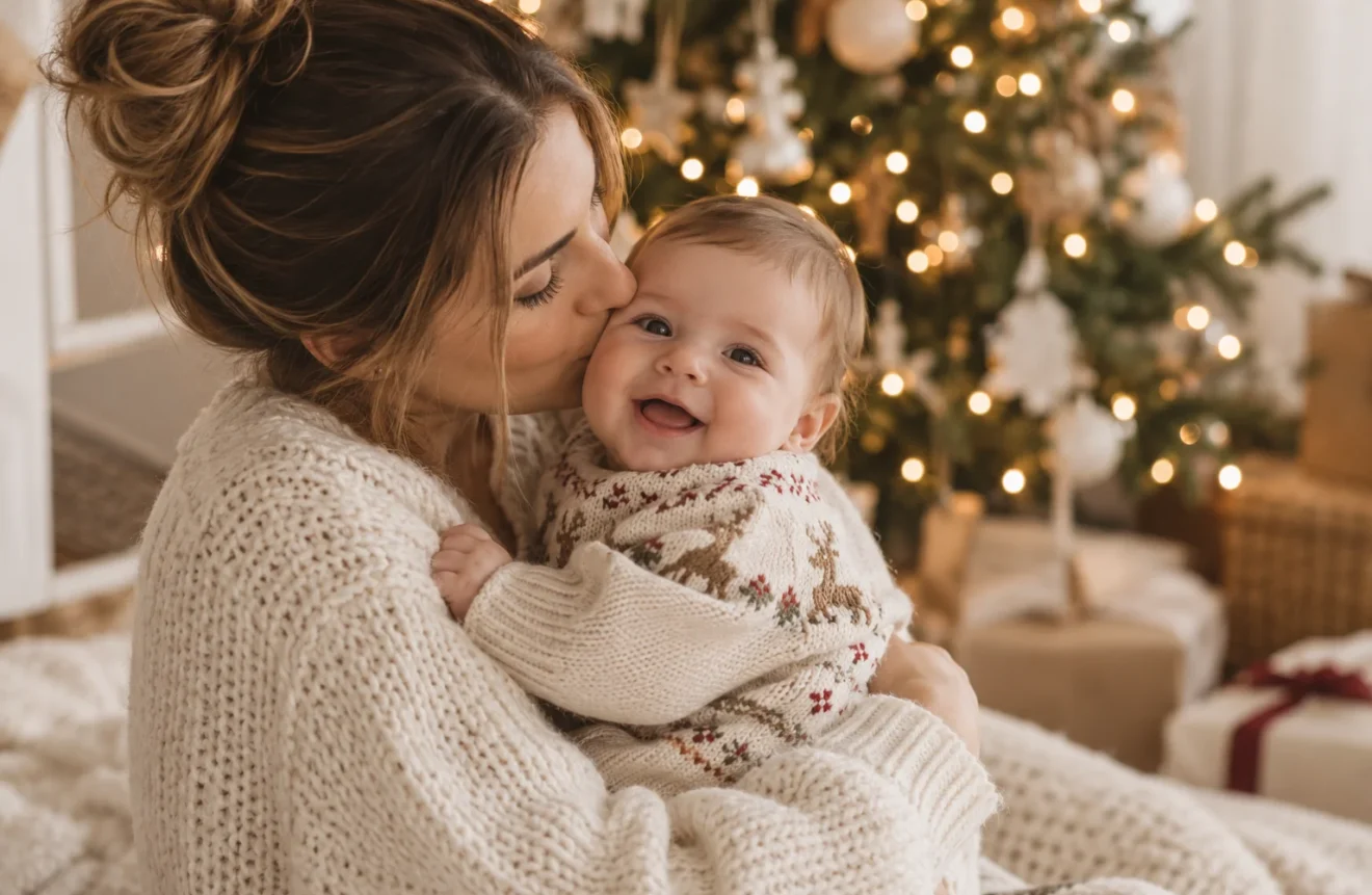 La primera Navidad con tu bebé: esos pequeños recuerdos que algún día echarás de menos